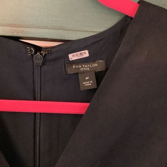 Ann Taylor Dark Navy Dress 👗 - Picture 3 of 7